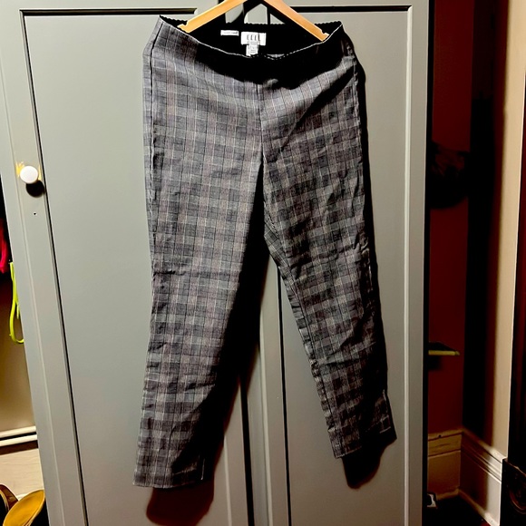 Elle Pants - Plaid dress pants